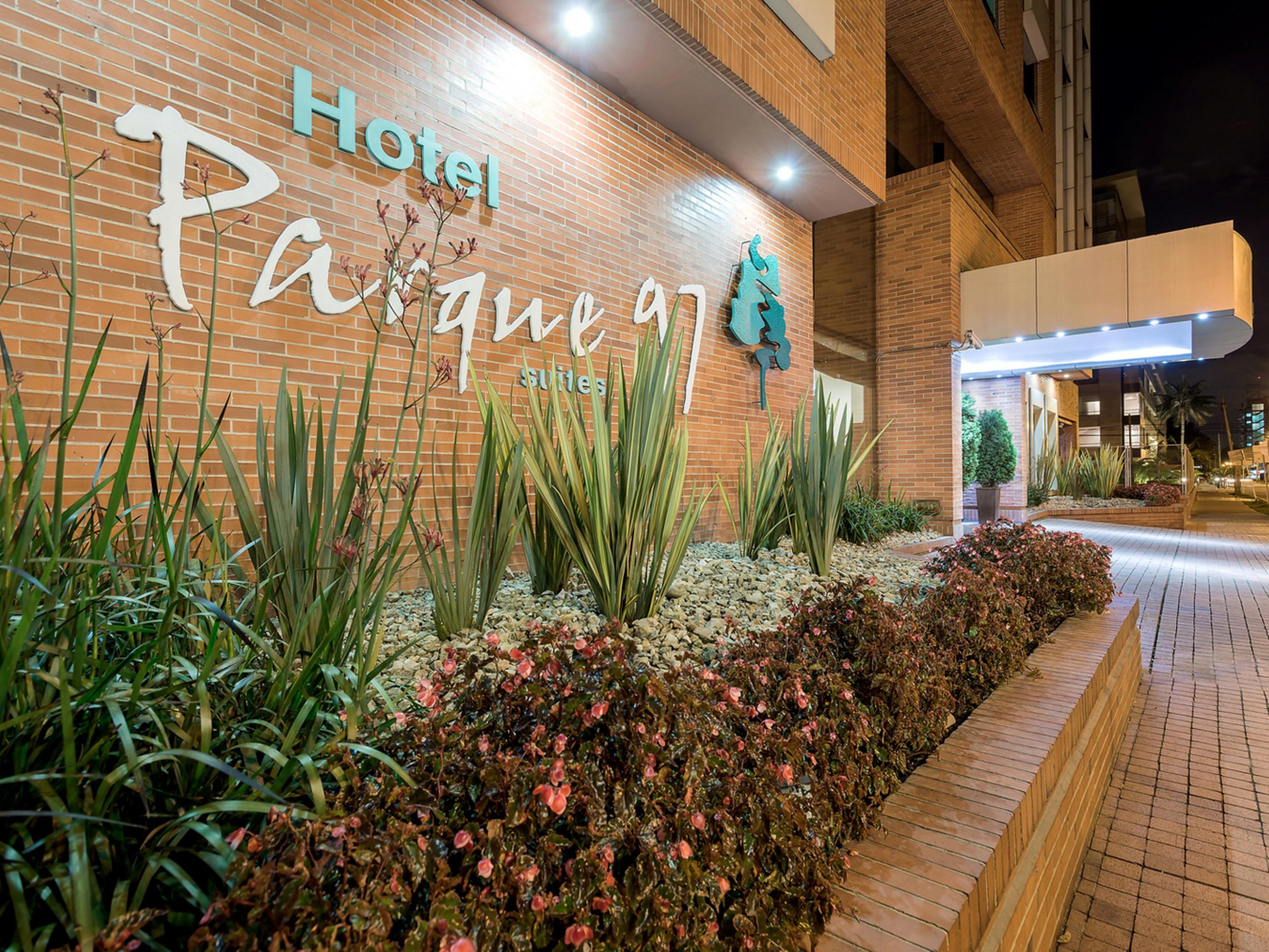 Hotel Parque 97 Suites Bogotá Exteriér fotografie
